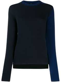 Sara Lanzi contrast fitted jumper