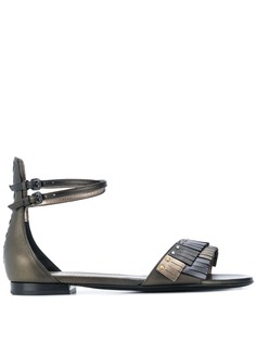 Bottega Veneta сандалии с бахромой