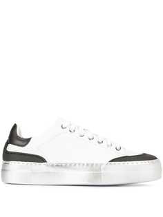 Nº21 кроссовки на подошве с эффектом металлик