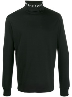 Takahiromiyashita The Soloist свитер с высоким воротником и логотипом