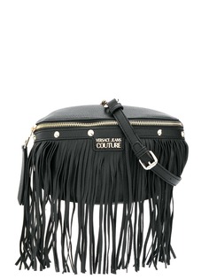 Versace Jeans Couture поясная сумка с бахромой