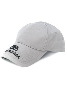 Balenciaga кепка с вышитым логотипом BB