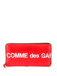 Comme Des Garçons Play кошелек с круговой молнией и логотипом