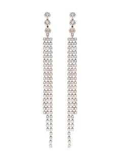 Isabel Marant серьги-подвески с кристаллами