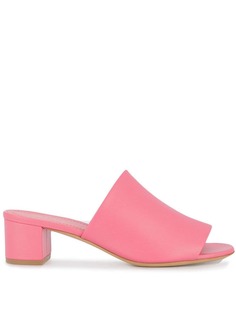 Mansur Gavriel мюли на наборном каблуке