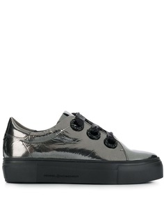 Kennel&Schmenger кроссовки с эффектом металлик на платформе
