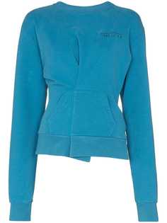 UNRAVEL PROJECT толстовка со складками и логотипом