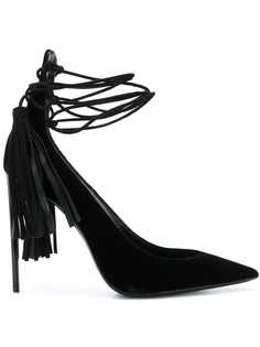 Saint Laurent strappy ankle pumps
