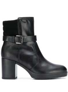 Geox buckled ankle boots