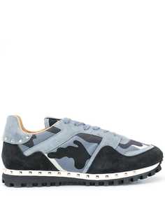 Valentino камуфляжные кроссовки Sole Stud