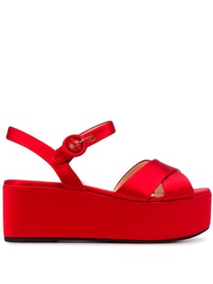 Prada сандалии на платформе