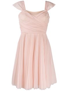 Pinko плиссированное платье из тюля