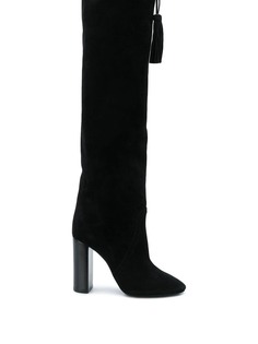Saint Laurent сапоги Meurice с кисточками