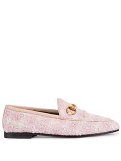Gucci твидовые лоферы Gucci Jordaan