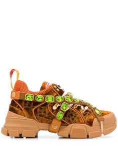 Gucci декорированные кроссовки Flashtrack