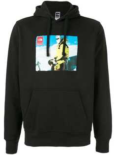 Supreme толстовка TNF с капюшоном и фотопринтом