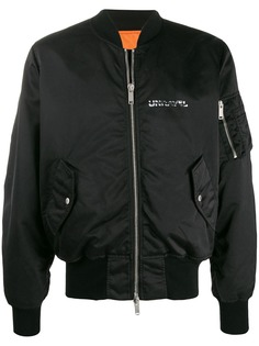 UNRAVEL PROJECT куртка-бомбер с логотипом