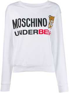 Moschino толстовка с логотипом