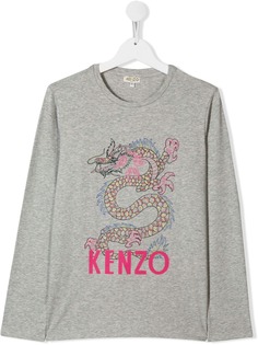 Kenzo Kids футболка с логотипом