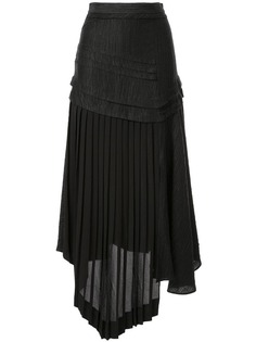 Aje юбка April асимметричного кроя со вставками