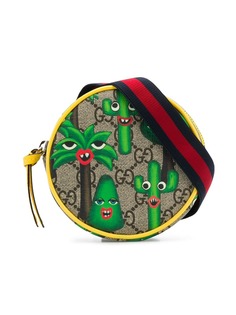 Gucci Kids сумка на плечо с узором GG и принтом
