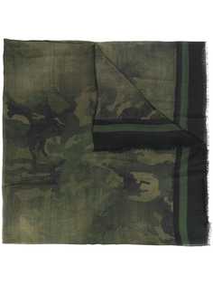 Ermanno Scervino платок с камуфляжным принтом