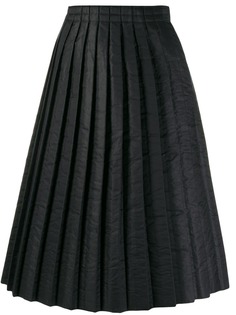 Mm6 Maison Margiela дутая плиссированная юбка