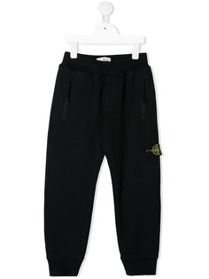 Stone Island Junior спортивные брюки с логотипом