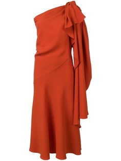 Esteban Cortazar платье на одно плечо