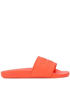Gucci шлепанцы с логотипом Gucci