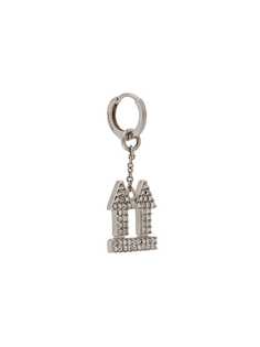 Off-White Arrows drop earring