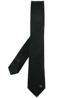 Versace галстук с логотипом