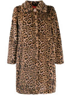 Bellerose пальто с леопардовым принтом