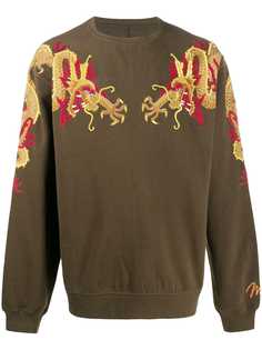 Maharishi толстовка с вышивкой