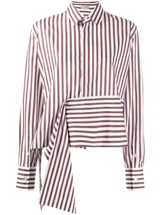 MRZ рубашка с драпировкой