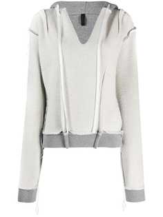 Unravel Project худи со швами наружу