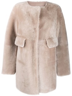 Desa 1972 пальто с накладными карманами