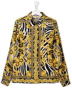 Young Versace рубашка с принтом Baroque