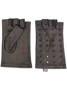 Karl Lagerfeld перчатки с люверсами