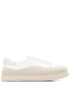 Jil Sander кеды на массивной подошве