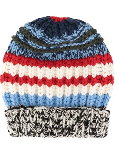 Sonia Rykiel intarsia knitted beanie