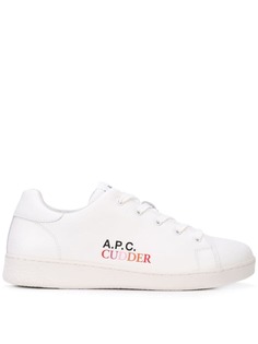 A.P.C. кроссовки с логотипом