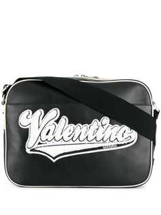 Valentino сумка-мессенджер с нашивкой логотипа
