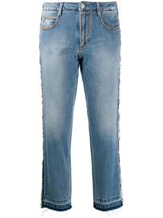 Ermanno Scervino декорированные укороченные джинсы