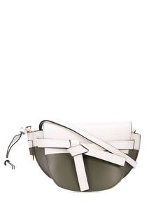 Loewe мини-сумка Gate в стиле колор-блок