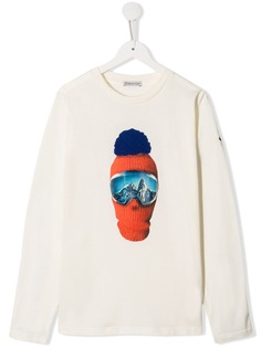 Moncler Kids футболка Ski Mask