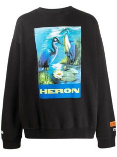 Heron Preston толстовка с графичным принтом