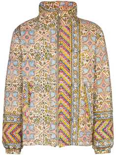 Paria Farzaneh Iranian print quilted jacket