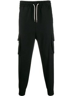 Drôle De Monsieur wool blend track pants