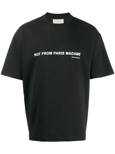 Drôle De Monsieur printed cotton T-shirt